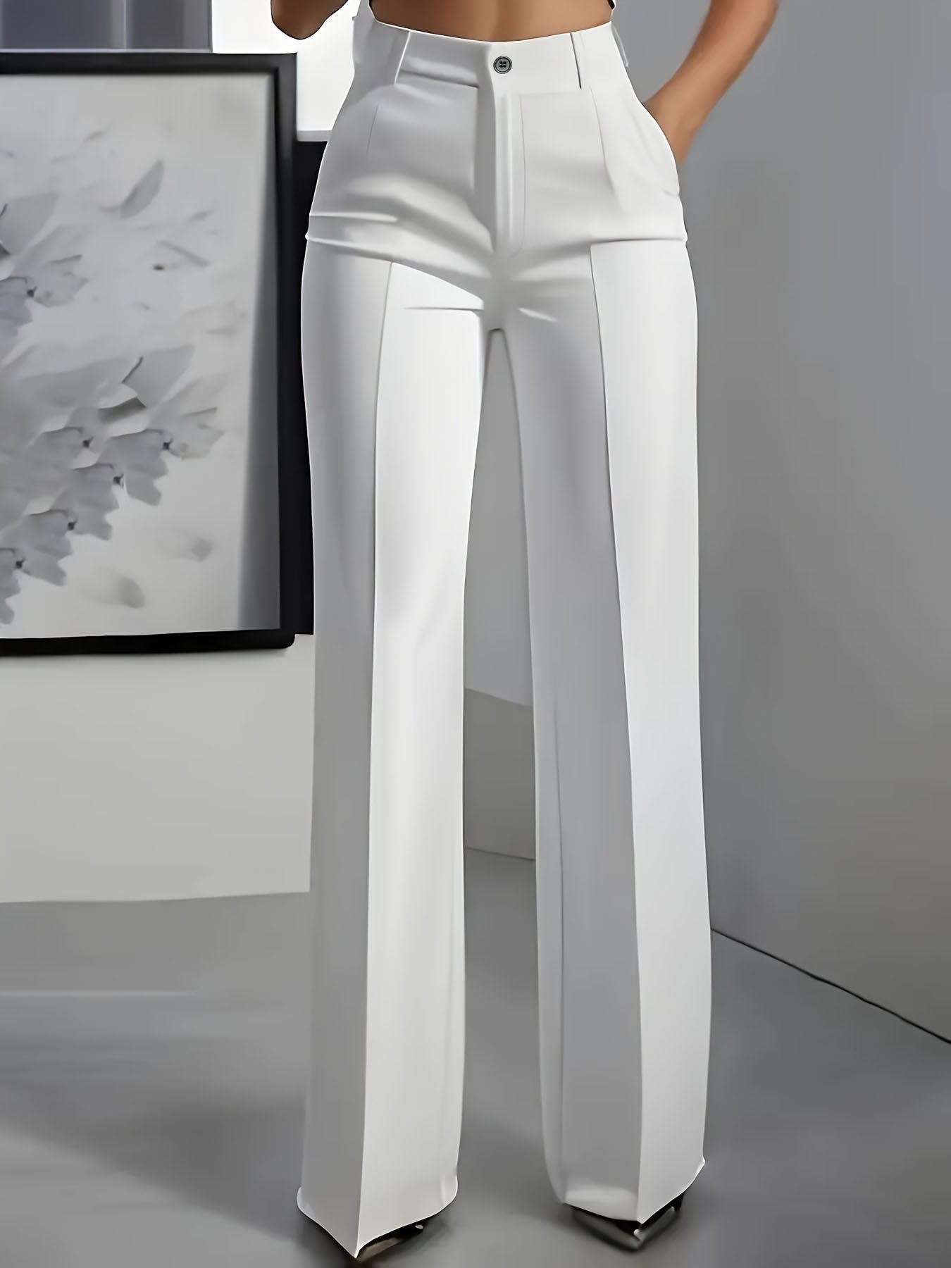 CHIARA - Pantaloni a vita alta