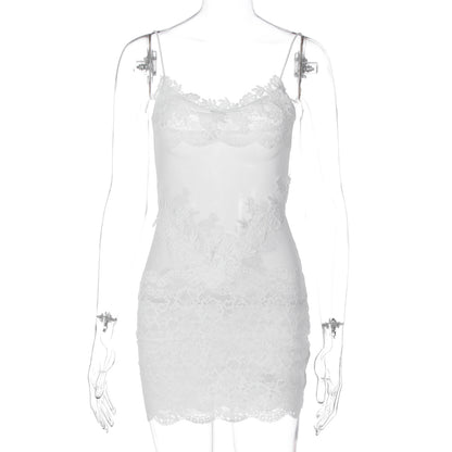 LUANA - sottoveste in pizzo