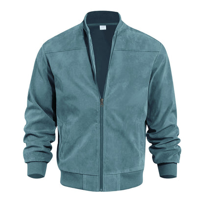 MARK - giacca in pelle scamosciata