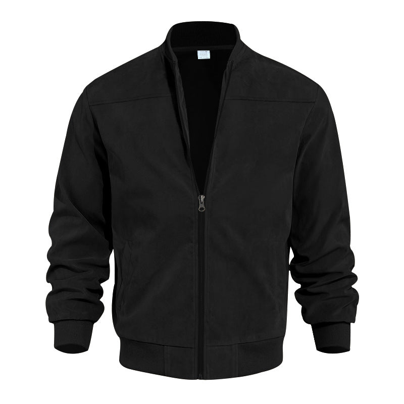 MARK - giacca in pelle scamosciata