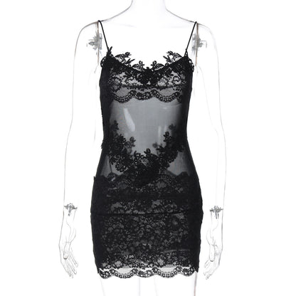 LUANA - sottoveste in pizzo